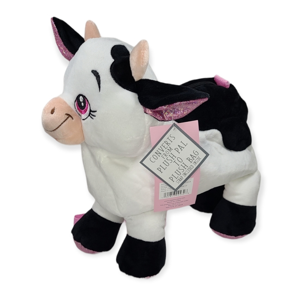 Plush Pal Cow/Bag